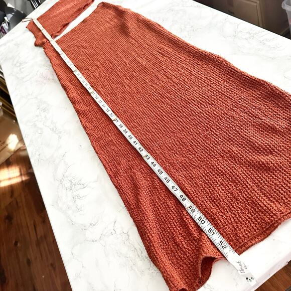 Zara Rust Burnt Orange Cut Out Sleeveless Maxi Dress women's size medium - Picture 12 of 12